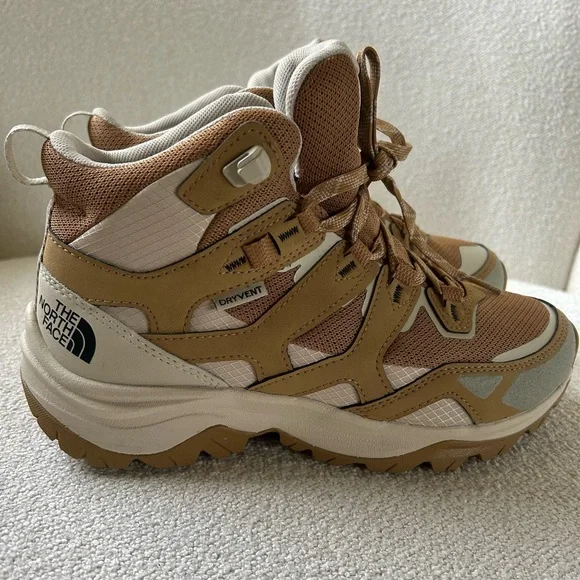 The North Face Tan and Gray Athletic Shoes / hiking shoes - Picture 2 of 4
